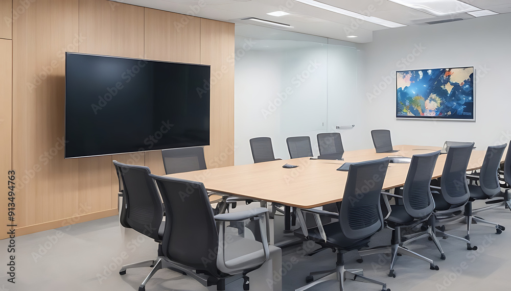 empty business meeting room or conference room empty business meeting room or conference room