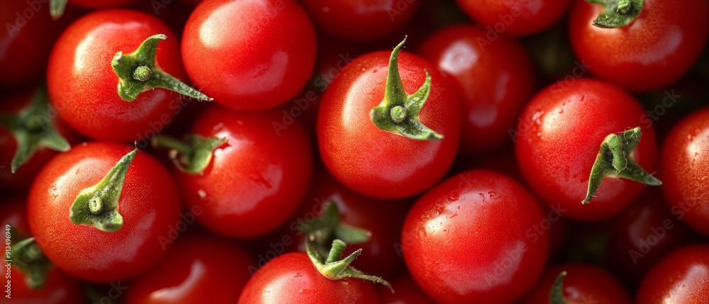 Fresh Ripe Red Tomatoes Gathered Together On A Wooden Surface In Bright Natural Light Fresh Ripe Red Tomatoes Gathered Together On A Wooden Surface In Bright Natural Light