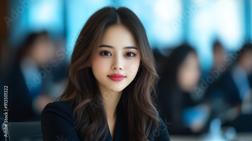 Free Download Young Professional Woman in Office Setting - GFXLoad