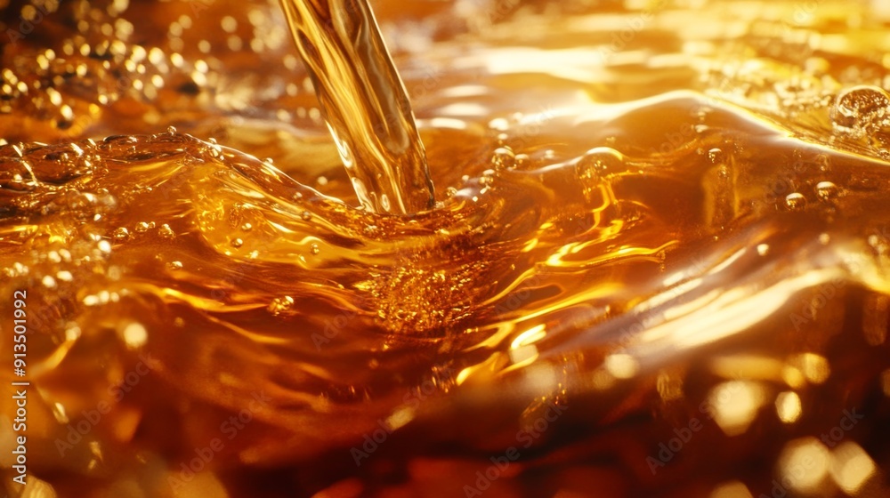 Liquid Gold: Artistic Slow Motion Pouring of Dynamic Beer Abstract - Refreshing Conceptual Beverage Photography Liquid Gold: Artistic Slow Motion Pouring of Dynamic Beer Abstract - Refreshing Conceptual Beverage Photography
