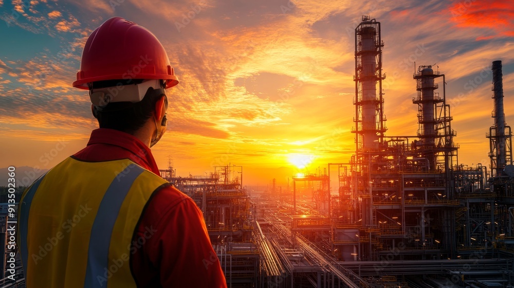 Ensuring Industrial Safety: Workers Following Proper Safety Guidelines in Hazardous Environments Ensuring Industrial Safety: Workers Following Proper Safety Guidelines in Hazardous Environments
