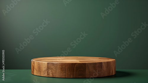green chalkboard with wooden table
