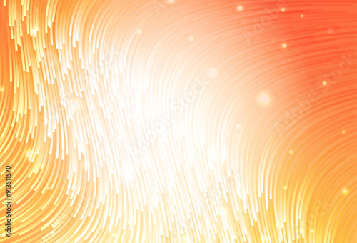 Light Orange vector background with lines.