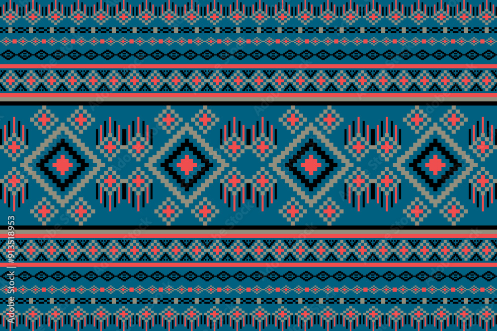 Ethnic pattern seamless pixel art for Fabric geometric ethnic pattern seamless,Pixel pattern art wallpaper Background, Design for fabric, curtain, carpet ,geometry seamless pattern art illustration Ethnic pattern seamless pixel art for Fabric geometric ethnic pattern seamless,Pixel pattern art wallpaper Background, Design for fabric, curtain, carpet ,geometry seamless pattern art illustration