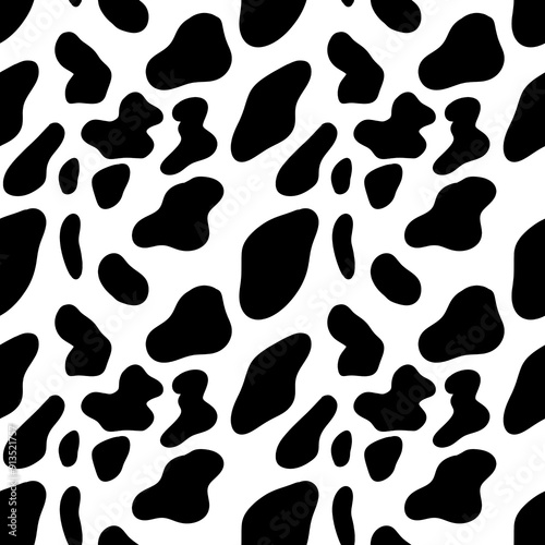 seamless pattern of cow animal print y2k mood retro repeatable patterns for teen vibe