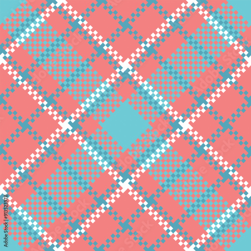 Tartan Plaid Vector Seamless Pattern. Plaid Pattern Seamless. for Scarf, Dress, Skirt, Other Modern Spring Autumn Winter Fashion Textile Design.