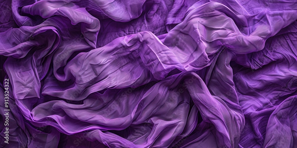 Fototapeta premium purple cotton fabric