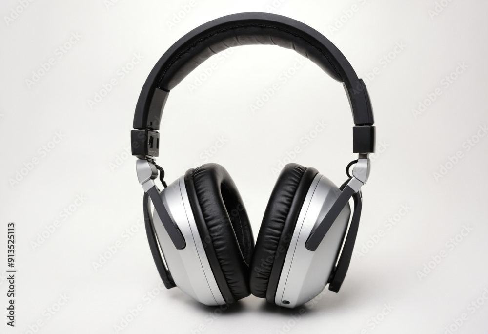 Headset Photo Isolated on White Background, Suitable for E-commerce, Technology and Design. Headset Photo Isolated on White Background, Suitable for E-commerce, Technology and Design.