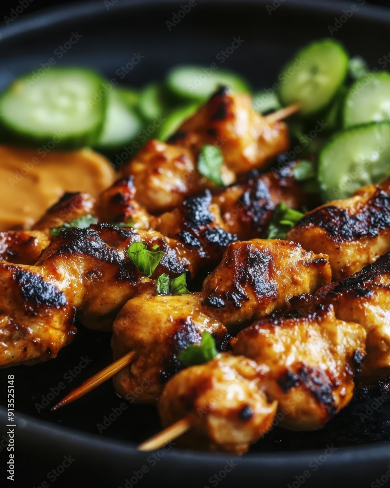 Grilled Chicken Skewers with Fresh Herbs Grilled Chicken Skewers with Fresh Herbs