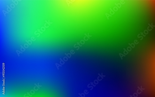 Dark multicolor vector blur background.