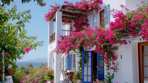 Exploring the Serene Pathways and Rustic Architecture of a Greek Village