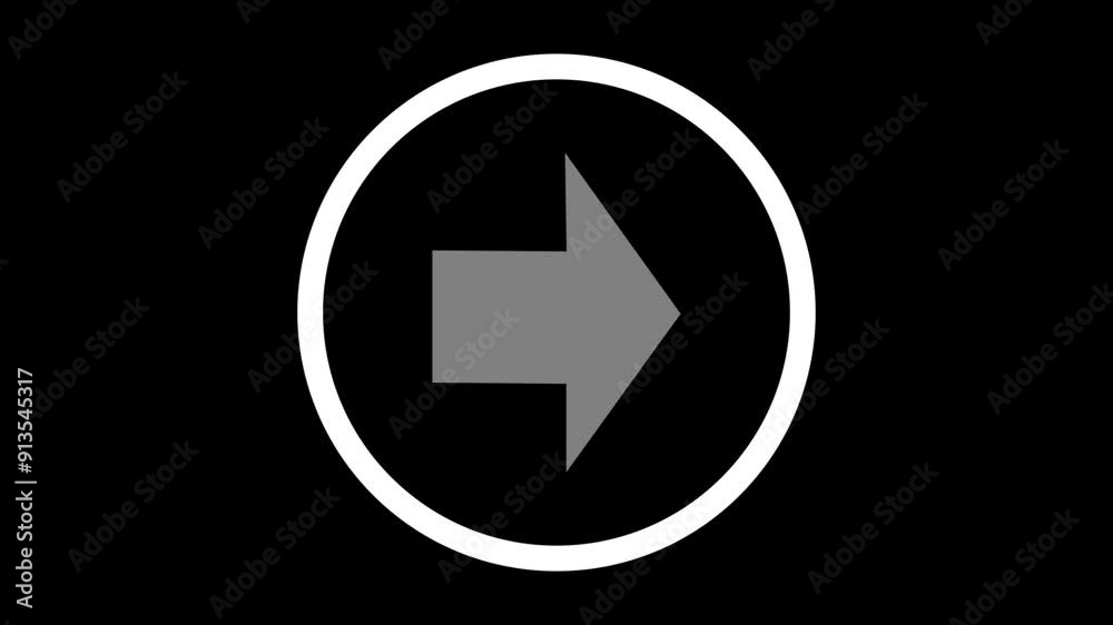 arrow icon on white background arrow icon on white background