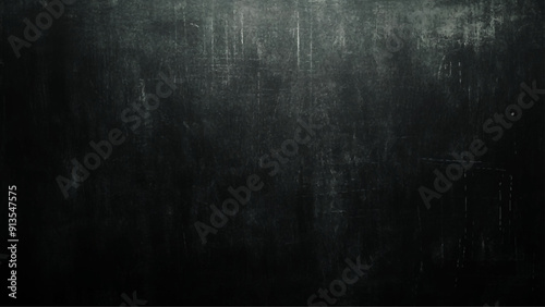 Black brick walls background and texture. The texture of the brick is black. Black rough concrete wall wide texture - dark grunge background