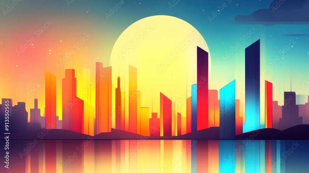 A vibrant, futuristic cityscape glows with digital lights, showcasing advanced tech that connects the world like never before. A vibrant, futuristic cityscape glows with digital lights, showcasing advanced tech that connects the world like never before.