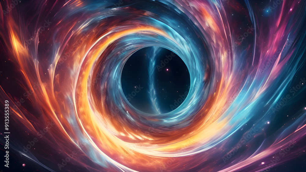 Portal to Another Dimension with Vibrant Cosmic Vortex Portal to Another Dimension with Vibrant Cosmic Vortex