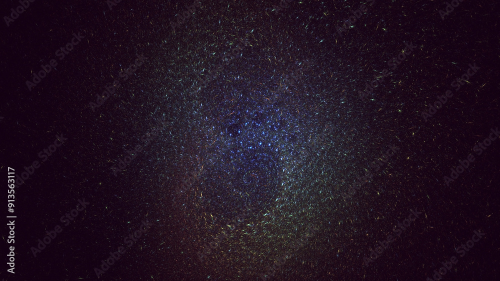 Fototapeta premium 3D manual rendering abstract fractal light background. Its not AI Generatd illustration.