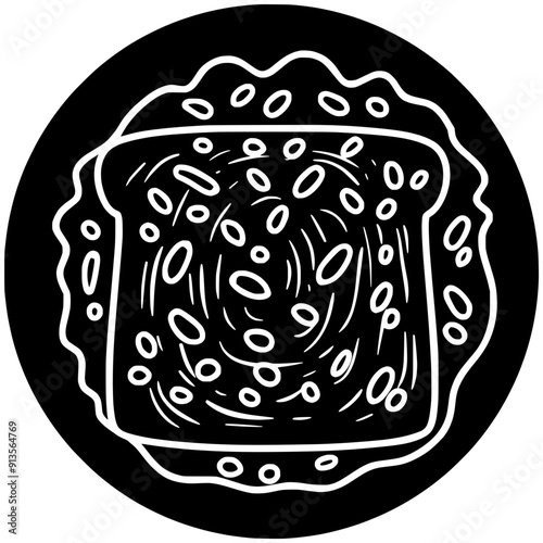 toaster illustration breakfast silhouette welsh logo bread icon food outline toast tasty kitchen rarebit meal snack toasted morning lunch shape cooking eat egg for vector graphic background