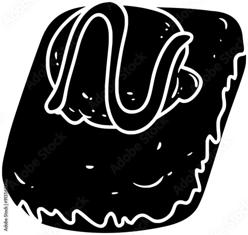 toaster illustration breakfast silhouette welsh logo bread icon food outline toast tasty kitchen rarebit meal snack toasted morning lunch shape cooking eat egg for vector graphic background