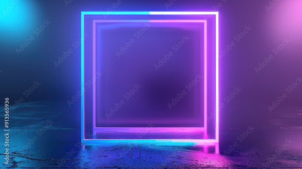 Neon Light Frame