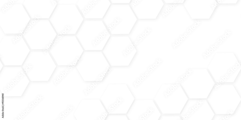 Abstract white hexagon concept background. Seamless pattern with hexagon. Hexagonal white hexagons honeycomb wallpaper. Abstract white lines background. Abstract white hexagon concept background. Seamless pattern with hexagon. Hexagonal white hexagons honeycomb wallpaper. Abstract white lines background.