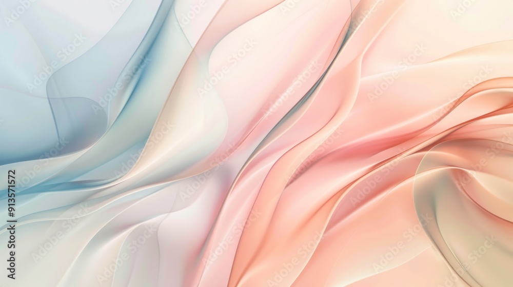 Obraz premium Abstract Wavy Background