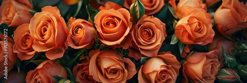 orange roses