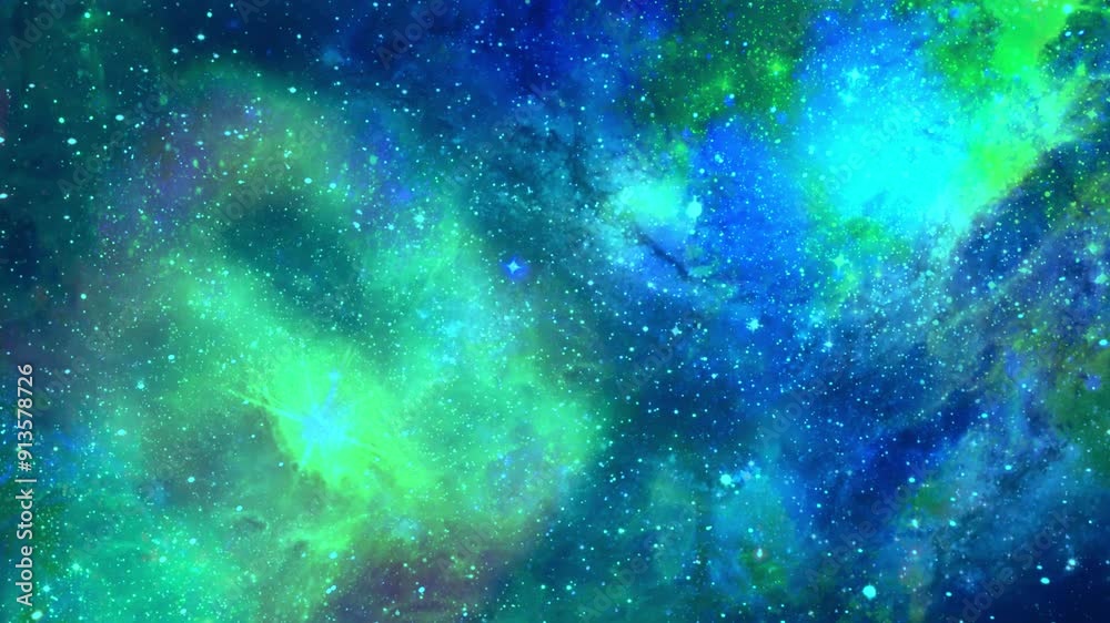 colorful space nebula particle wave background colorful space nebula particle wave background