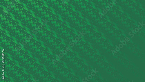 Green wave lines pattern abstract background vector image for backdrop or fabric style