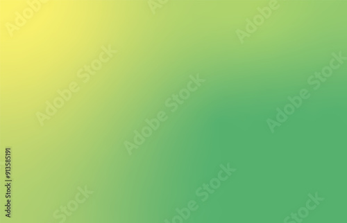 The gradient background is a combination of light green and yellow