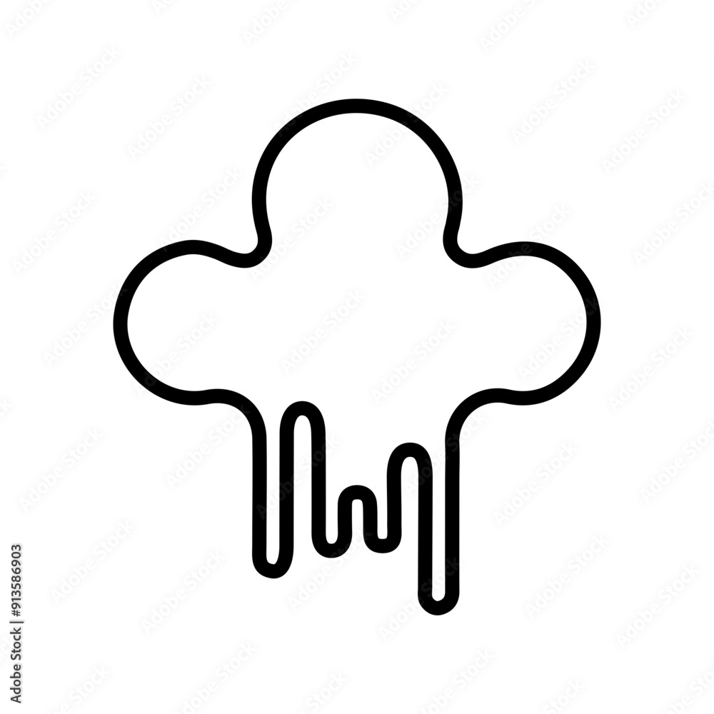 Obraz premium Cow Skin Pattern