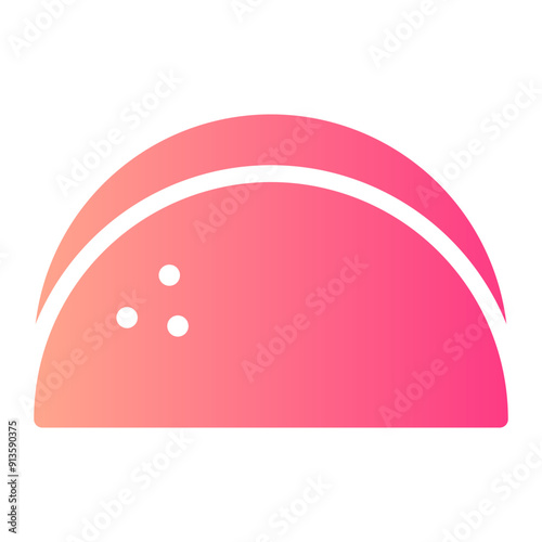 tortilla gradient icon