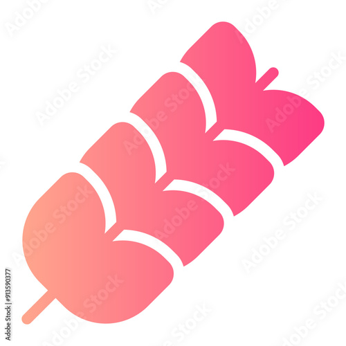 wheat gradient icon