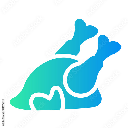 poultry Gradient icon