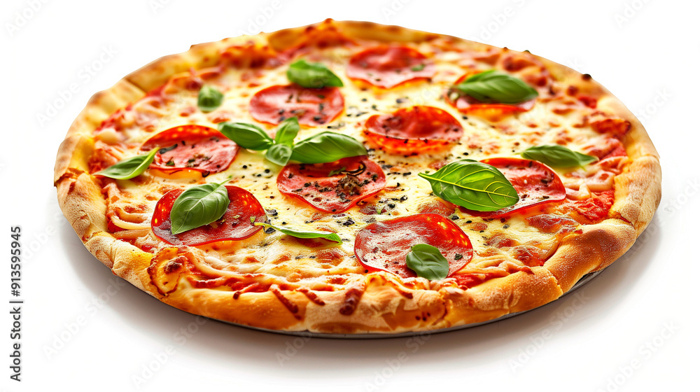 pizza isolated on white background pizza isolated on white background