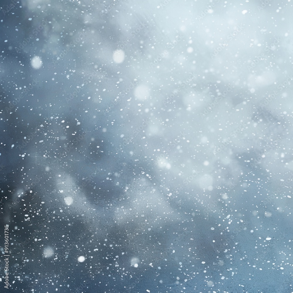 Winter Wonderland. A snowstorm texture high detailed plain background