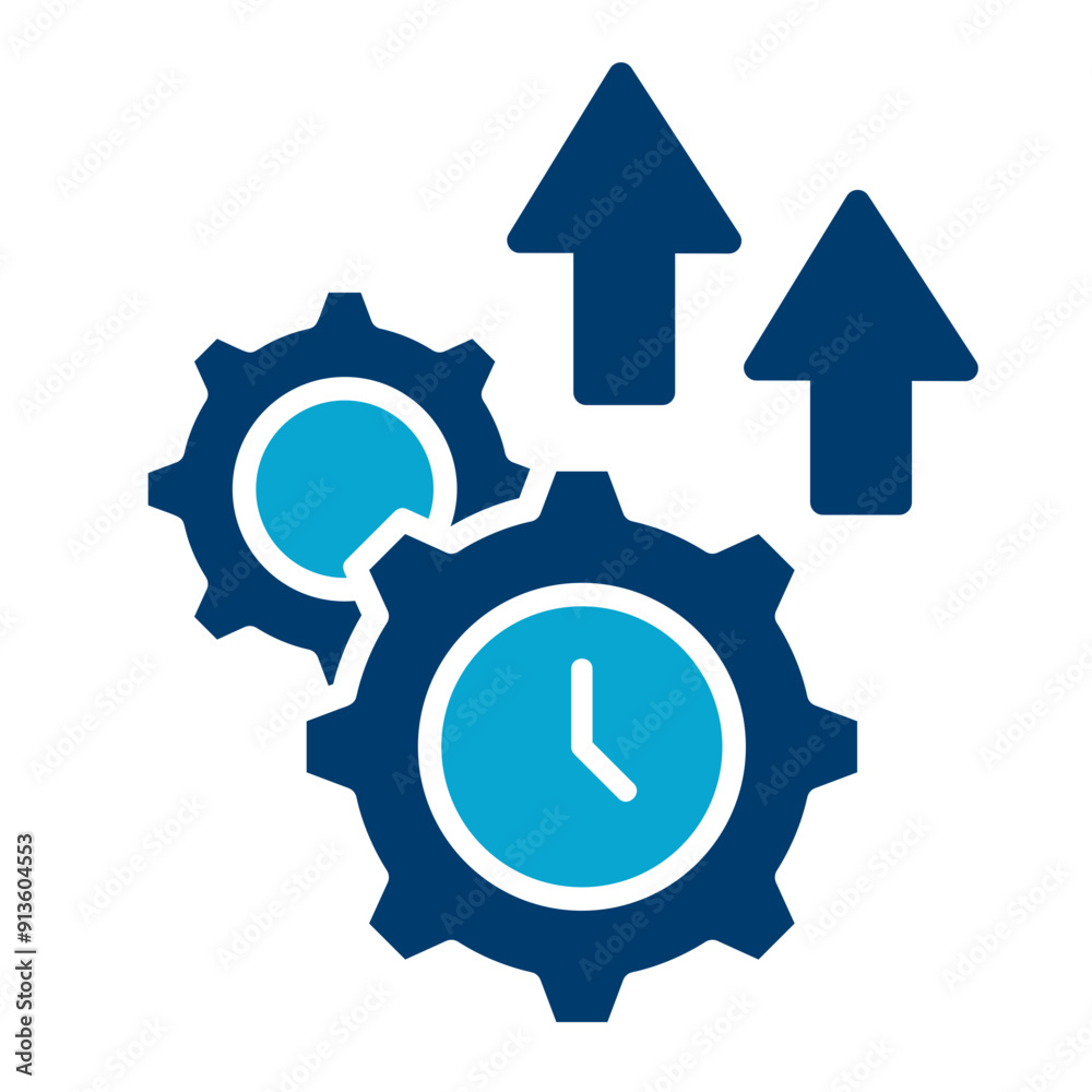 Time Optimization Icon Time Optimization Icon