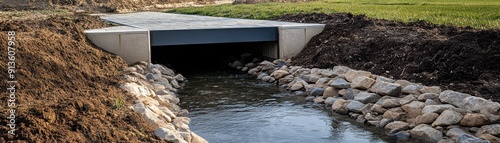 Bridge over ditch  photo