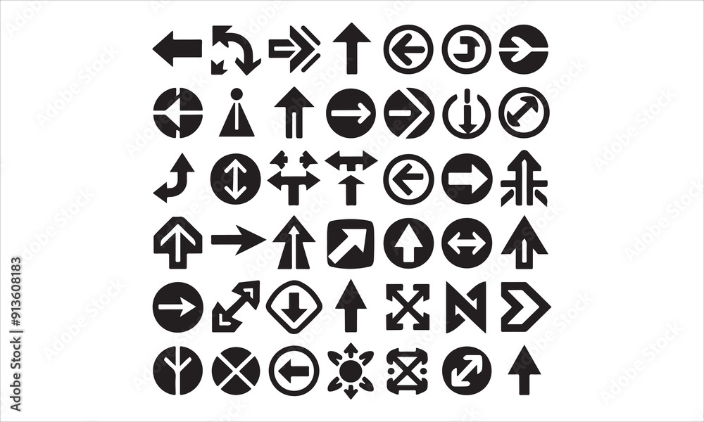 Arrows flat black icons Direction pointers vector icons Big collection Vector set of black arrow signs stock illustration Arrow Symbol, Traffic Arrow Sign, Vector, Icon Symbol, Circl Arrows flat black icons Direction pointers vector icons Big collection Vector set of black arrow signs stock illustration Arrow Symbol, Traffic Arrow Sign, Vector, Icon Symbol, Circl