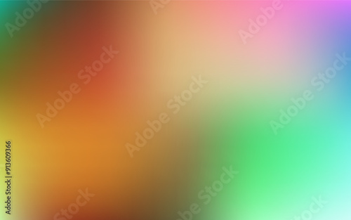 Light multicolor vector gradient blur pattern.