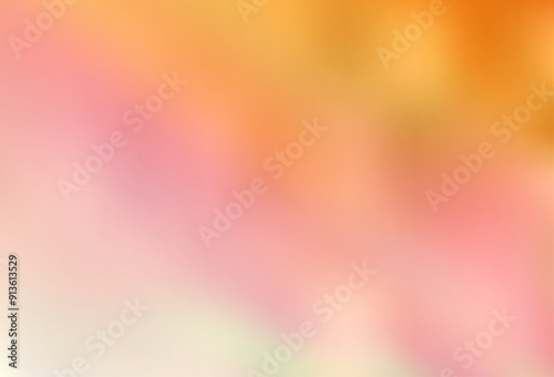 Light Orange vector colorful blur background.