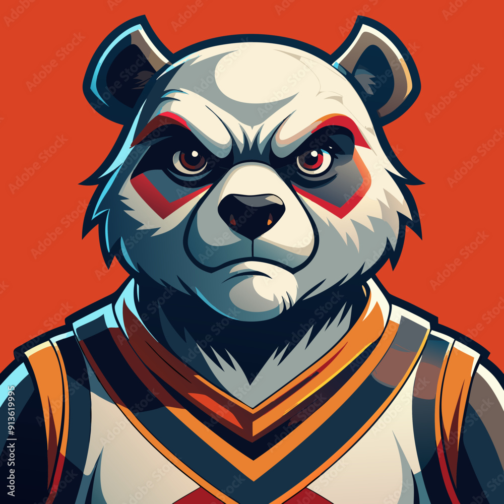 panda basketball cartoon mascot panda basketball cartoon mascot