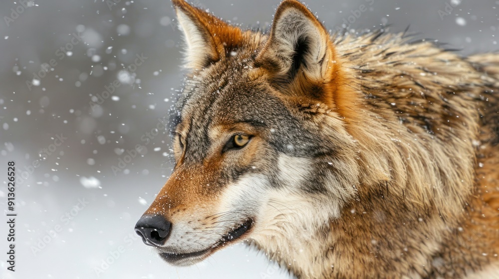 Wolf in the Snow Wolf in the Snow