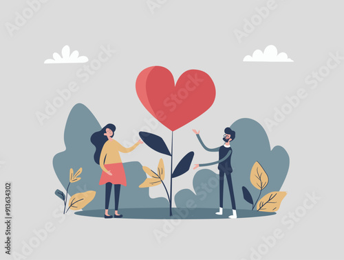 Acts of Kindness and Compassion: Reap the Benefits of Being Kind with Heartwarming Vector Art