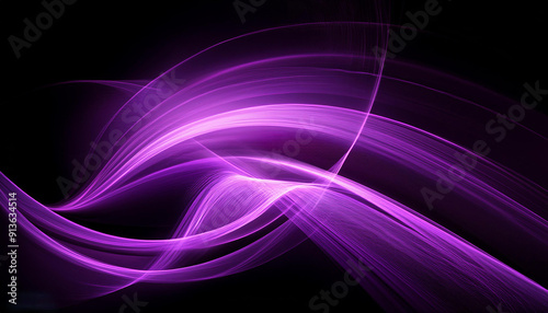 Abstract purple on black background texture