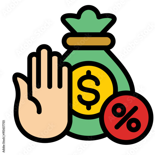 Tax Avoidance Icon