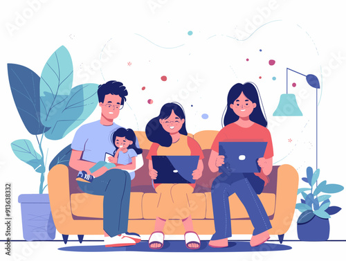 Technology's Impact on Family: Exploring How Digitalization Shapes Dynamics and Communication