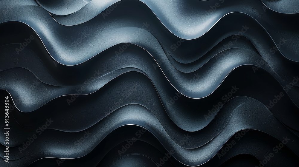 Abstract Design of Wavy Black Textures in Minimalist Style for Modern Aesthetic Appeal Abstract Design of Wavy Black Textures in Minimalist Style for Modern Aesthetic Appeal