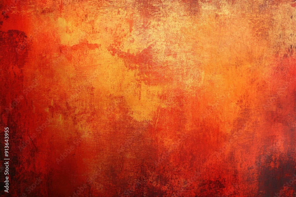 Abstract Orange Background with Red Grunge Texture for Thanksgiving and Halloween with generative ai Abstract Orange Background with Red Grunge Texture for Thanksgiving and Halloween with generative ai