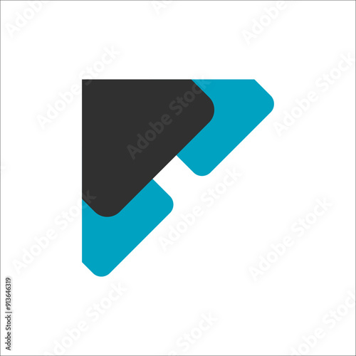 Free Download Corner shape abstract modern. Modern geometric background for business presentation. vector illustration - GFXLoad