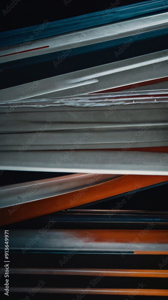 Obraz premium stack of magazines